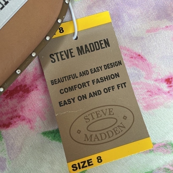 Brand New Steve Madden Rhinestone Multi Strap Slides Sandals Sparkle Studded - Picture 6 of 11